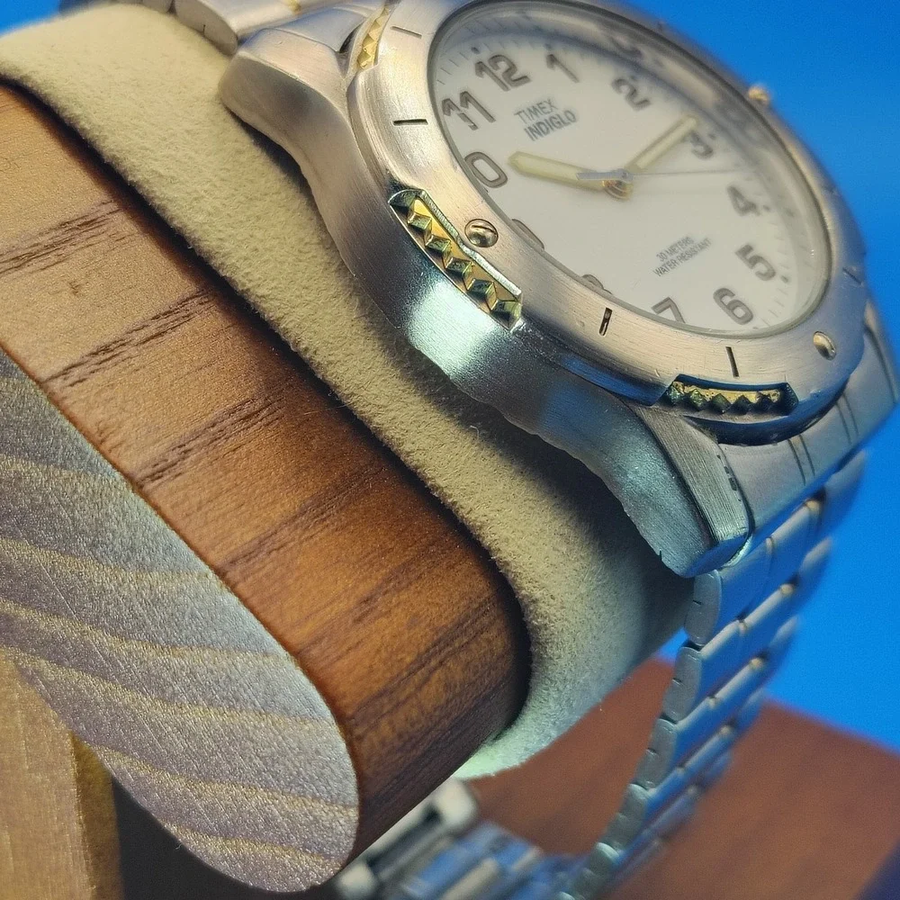 Vintage 2004 Timex Expedition Style‎ 37mm Mens Quartz Field Watch Fully Restored
